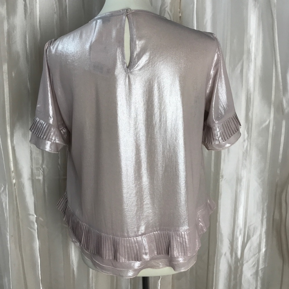 TOPSHOP Shiny Top - Picture 3 of 7